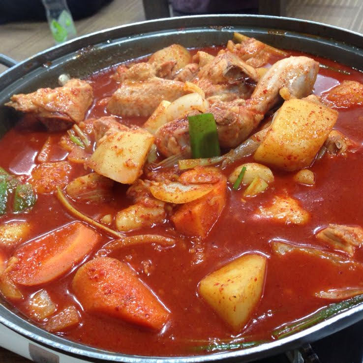 타바스코 핫소스로 만든 닭볶음탕