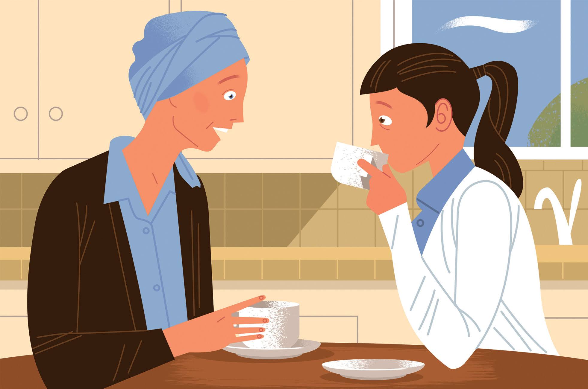 암 환자와 이야기하는 방법