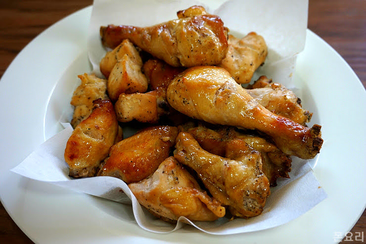 치킨 오븐 구이 (aka. 굽네치킨)
