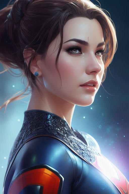 슈퍼 히어로: stable diffusion